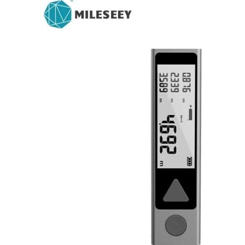 Mileseey MiNi Bluetooth Laser Distance Meter Portable USB Charging Rangefinder Handheld Laser Rangefinder Distance Meter