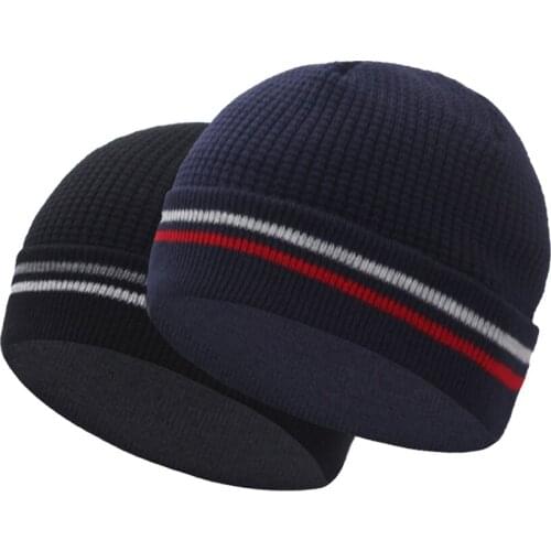 Mens Winter Hats Beanies Knitted Hat For Women Skullies&Beanies Cap Gorras Bonnet Casual Male Sport Beanie Warm Autumn Hat Cap