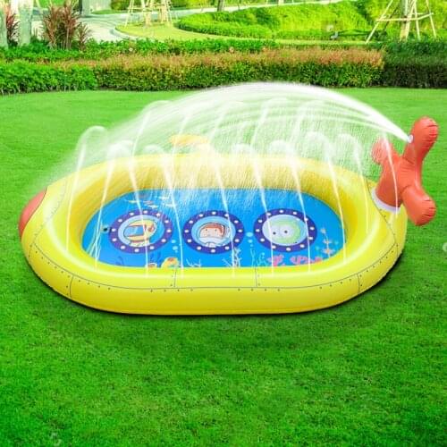 Inflatable Pool Childrens Pool Water Water Spray Mat Inflatable Fun Water Playing Swim Pool Outdoor Swimming Pools for Cottages
