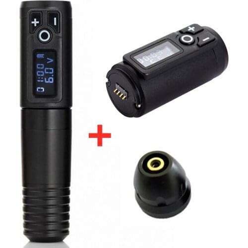 Newest Revolutionary Wireless Tattoo Pen machine mabuchi motor Built-in 4 batteries professional tattoo gun for maste