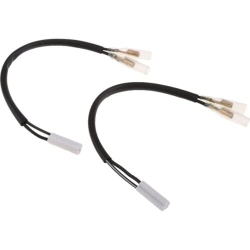2 Pieces Turn Signal Wiring Harness Connectors for Yamaha R1 R6 FZ1 FZ6 FZ6R FZ8 FZN