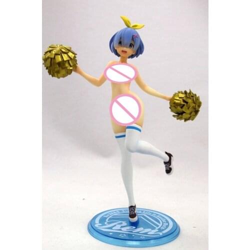 Re:Zero Starting Life in Another World Rem Cheerleader Ver. 1/6 naked anime figure sexy collectible action figures