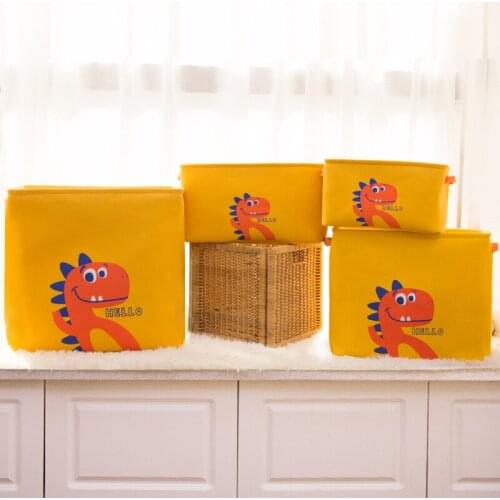 Folding Collapsible Storage Crate Box Stackable Home Clothing ​Baskets Desktop Cosmetic Sundries cotton Storage Basket