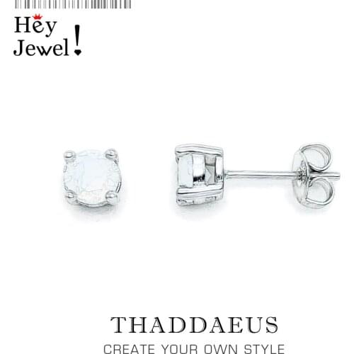 Ear Studs Shimmering Pink Opal Colour Effect,Europe Style Fashion Good Jewelry For Women,2020 New Gift In 925 Sterling Silver