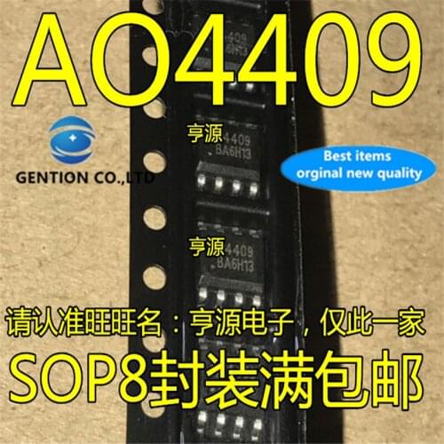 20Pcs AO4409 4409 SOP8 P-channel of MOSFET in stock 100% new and original