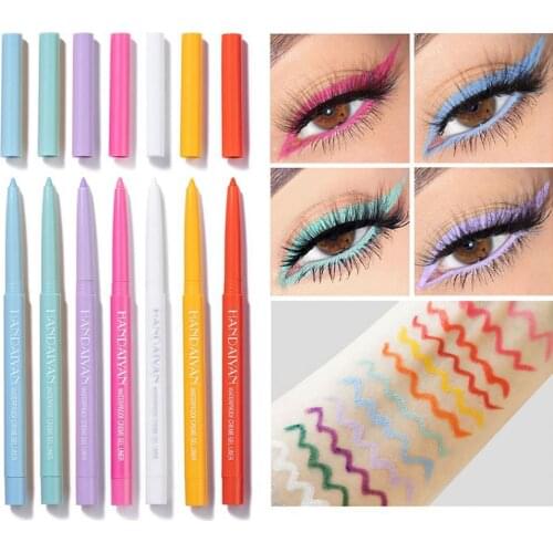 20Pcs Eye Makeup Waterproof Dries Quickly Women No-smudge Eyeliner Gel for Daily Life Eyeliner Set Eyeliner gel is waterproof