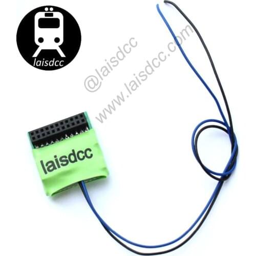 21PIN 21MTC DCC LOCO DECODER WITH 6 FUNCTION FOR HO & N SCALE MODEL TRAIN 870019 with Stayin Alive wires/LaisDcc/KungFu Series
