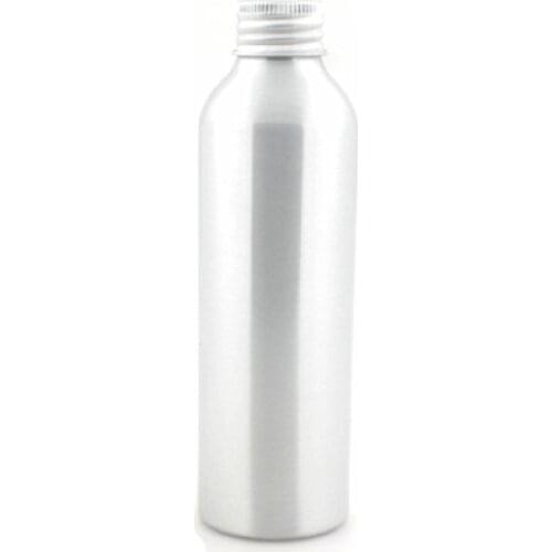 250ml Aluminum Bottles, Empty Round Sliver Metal Bottle With Lined Gold/Silver Aluminum Cap