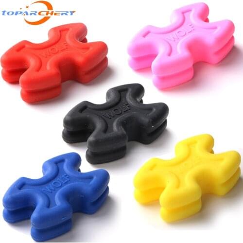Toparchery 4/8pcs/lot Bow Limb Saver Rubber Damping Shock Absorber for Compound Bow Archery Shooting Accessories