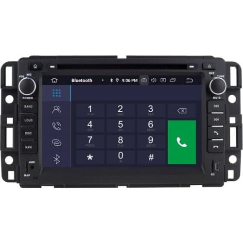 7" Android 10.0 OS Car DVD Multimedia GPS Radio System Player for GMC Acadia 2007-2012 GMC Yukon 2007-2014 GMC Sierra 2007-2014