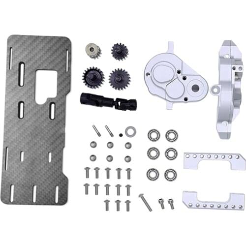 RC Car CNC Front Motor Gear Box Kits for TRX4 G2 1/10 Scale Car Hobby Model Modification Accessories