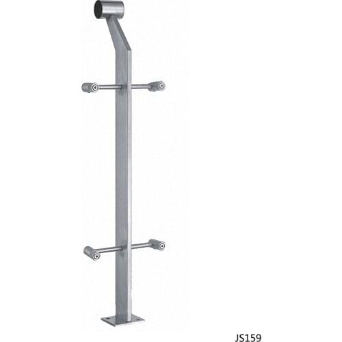 Freeshipping 950mm JS159 Column Customade Floor Mount Newel Handrail Armrest Post Pillar Pole for Staircase