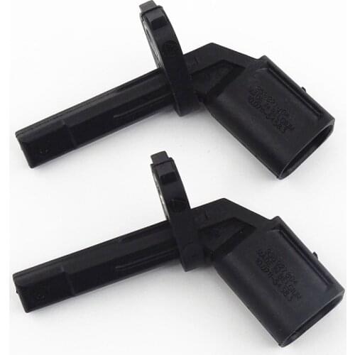 2 Pcs Front Rear Right Black ABS Wheel Speed Sensor for Porsche Macan 2014 - 2018 GTS 3.0L V6 265KW 95B 927 804 95B927804