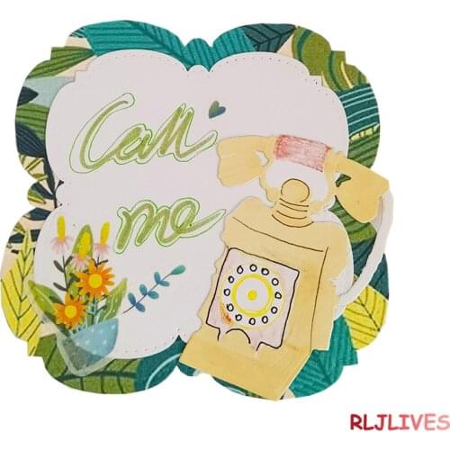 Perfume Bottle Metal Cutting Dies DIY Scrapbooking Card Stencil Paper Craft Handmade Album Handbook Decoration