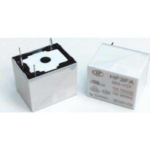 HOT NEW 5V relay HF3FA 005-HTF HF3FA-005-HTF 5VDC DC5V 5V 10A 250VAC 4PIN
