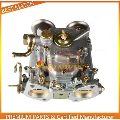 19600.017Carburetor Carb 45DCOE Weber 45mm Twin Choke 4cyl 6Cyl or V8 Engines Fits For fajs EMPI Weber Solex Dellorto Air Horns