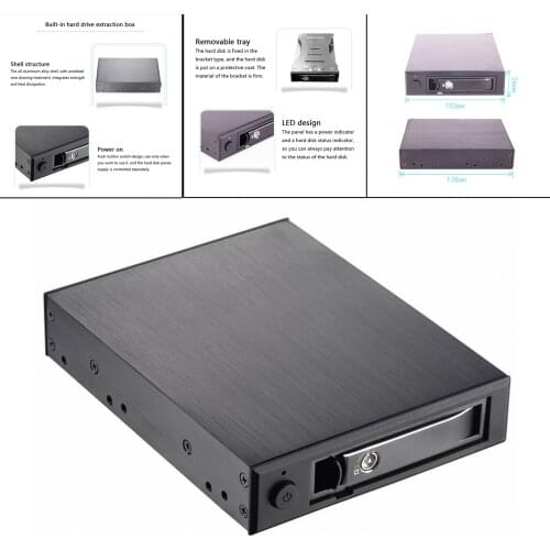2.5in Trayless, Internal Hard Drive Enclosure, Hot Swap Mobile Rack, 2.5" SATA HDD/SSD Enclosures