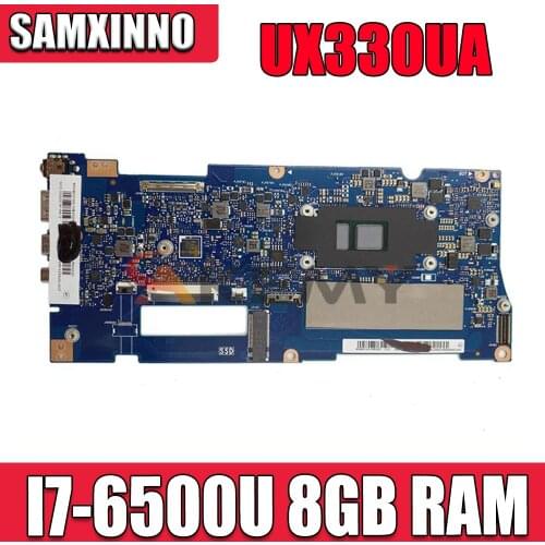 UX330UAR Laptop motherboard For ASUS UX330UAR UX330UA UX330U U3000U notebook Mainboard with I7-6500U CPU 8G RAM tested full 100