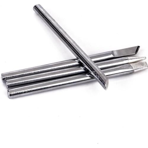4pcs 40W Soldering Iron Tips Set Replaceable 4.4mm x 65mm Mayitr For Solder Irons Tools