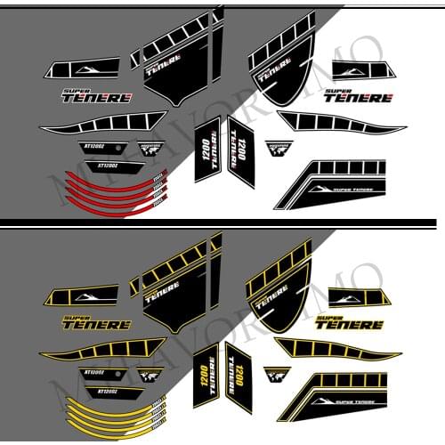 XT 1200 Z TENERE XT1200Z SUPER Tank Pad Protector Stickers For YAMAHAWindshield Windscreen Kit 2014 2015 2016 2018 2019 2020