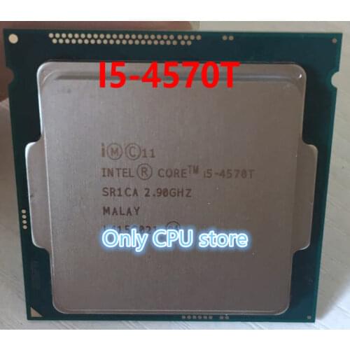 Free shipping Intel I5-4570T CPU I5 4570T 2.9GHz 22nm 35W 4M SR1CA scrattered pieces