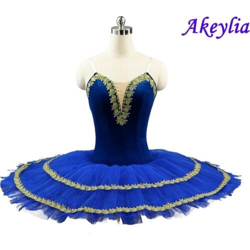 Pre-professional ballet tutu Royal blue child pancake patter tutu adult women ballerina party ballet mujer costumes kids girls
