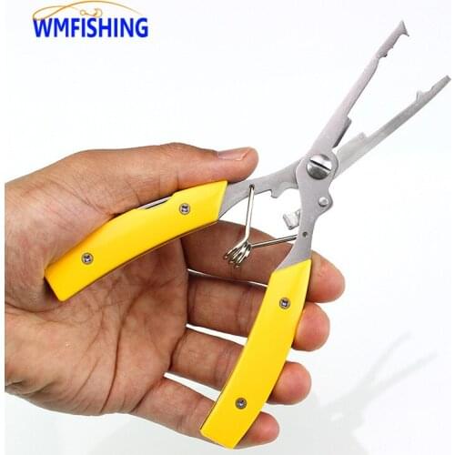 Fishing Plier Scissor Braid Line Lure Cutter Hook Pliers Remover Tackle Tool Cutting Fish Use Tongs Multifunction Scissors