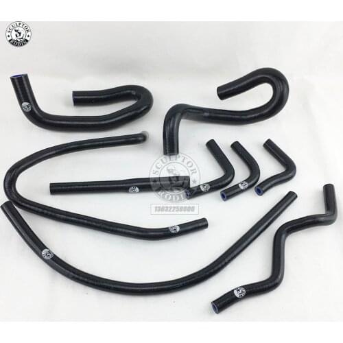 Silicone Radiator Hose For TOYOTA ALTEZZA LEXLIS IS200 SXE1 GXE10 99-05 1G-FE (9pcs) red/blue/black