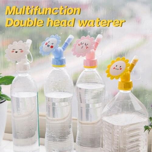 Bottle Cap Sprinkler 2 In 1 Shower&Stream Nozzles Watering Device 2.8cm Diameter for Beverage Bottles Greenhouse Gardening Tool