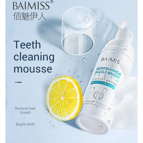 Fresh Shining Tooth Cleaning Mousse Toothpaste Teeth Whitening Oral Hygiene Plaque Stains teeth whitening kit