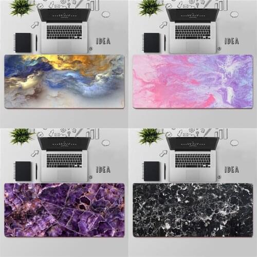 YNDFCNB Top Quality Colorful Marble Stone Large Mouse pad PC Computer mat Free Shipping Large Mouse Pad Keyboards Mat