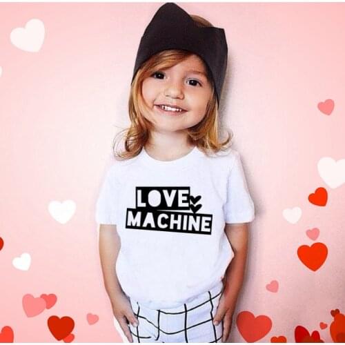 Funny Valentines kids t-shirt Valentine Kids Little Love Machine t-shirt Valentines Day Kids Little Love Machine girls t-Shirt