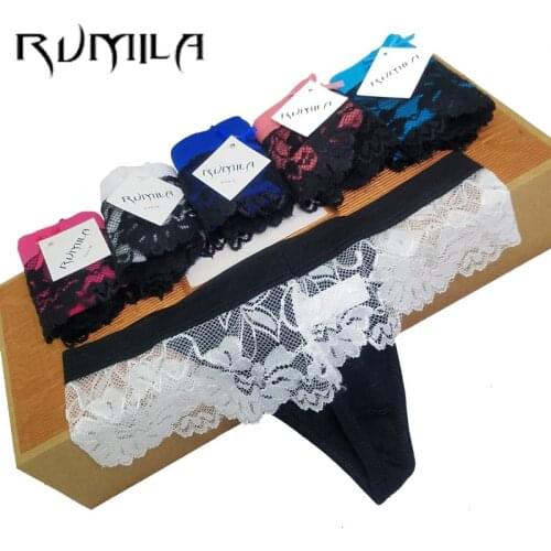 Women lace G-Strings shorts Briefs sexy underwear ladies panties lingerie bikini pants thong intimate wear 1pcs 7217