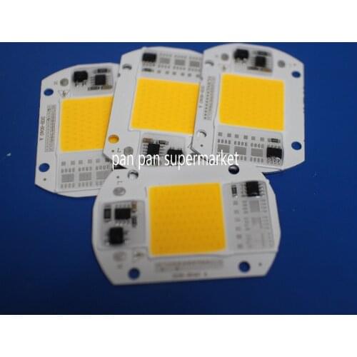 10pcs LED COB Bulb No Need Driver 50W 220V Input High Lumen Chip For DIY LED Floodlight Spotlight
