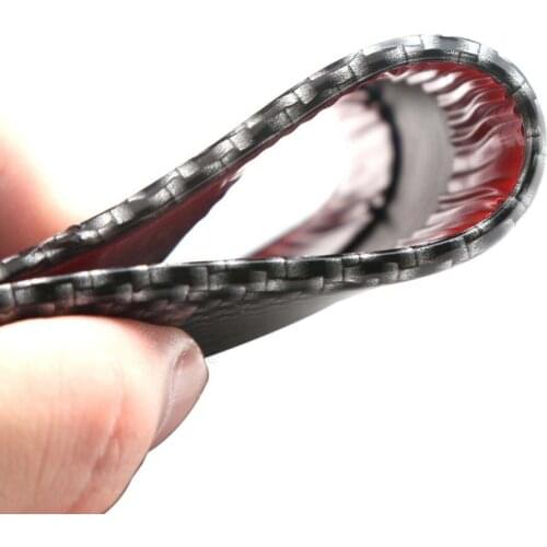 100''x 2'' Car Bumper Strip Protection Skirts Lip Guard Door Edge Moulding Trim Auto Accessory