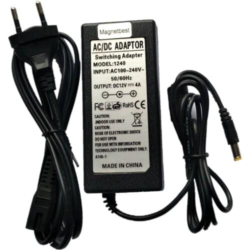 12V3A 36W AC DC Adapter Charger 12V 3A LCD Switch Power Supply LED Strips Light With AC Cable