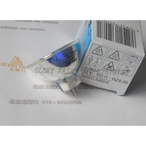 12V100W 64637,NAED 54223 Halogen Lamp,EBV LIF A1/271,12V 100W GZ6.35 Reflector Long Life Bulb