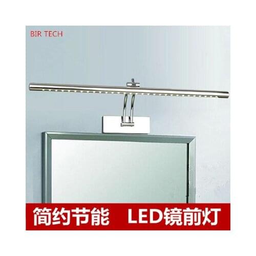 7W 55cm long 30pcs SMD5050 LED Bathroom Mirror-front Light Stainless Steel Dressing Table Sconces LED Wall Lamp