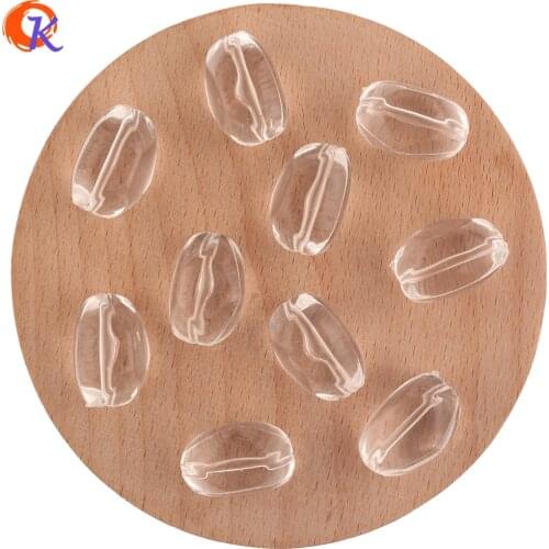 Cordial Design 15x21mm 190Pcs Acrylic Beads/Hand Made/Earring Findings/DIY Making/Jewelry Accessories/Irregular Shape/Clear Bead