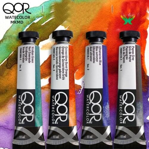 QOR watercolor single-branch artist master 11ml series,Art supplies,Master painters paint，Solid pigment，School supplies