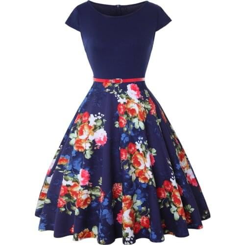 Aovica Flared Summer Dresses