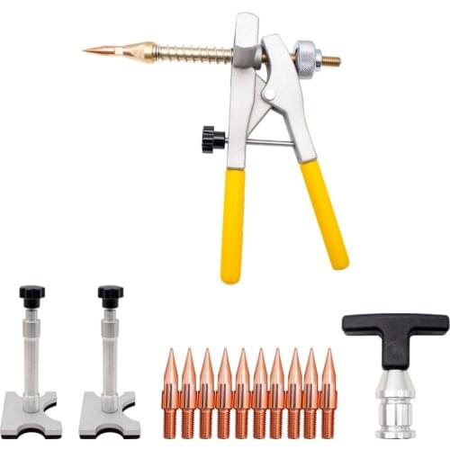 Automotive Sheet Metal Dent Quick Puller Spot Welding Pulling Unit Car Body Fine Repair Tool Small Leveling Bar Lifter