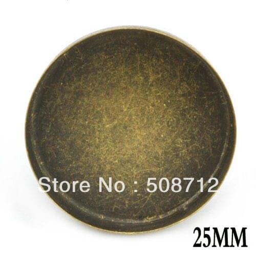 Free shipping!!!!!100pcs/lot Antique Bronze Fit 25mm Cameo Cabochon Ring Base, Adjustable Ring Blank,Ring settings