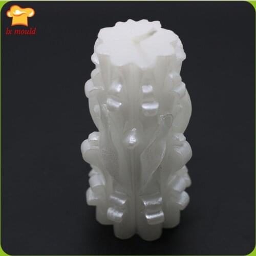 Elegant Candle The Bride And Groom Silicone Mold Tool Wedding Candles Mould