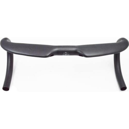 Full carbon fiber road bicyele handlebar road bike bend bars 3K carbon bicycle parts diameter 31.8mm 400 420 440mm width matte