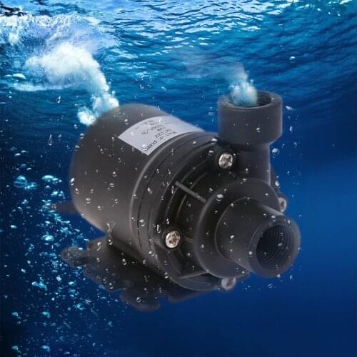 800L/H 5m DC 12V Solar Brushless Motor Water Circulation Water Pump with 4p plug