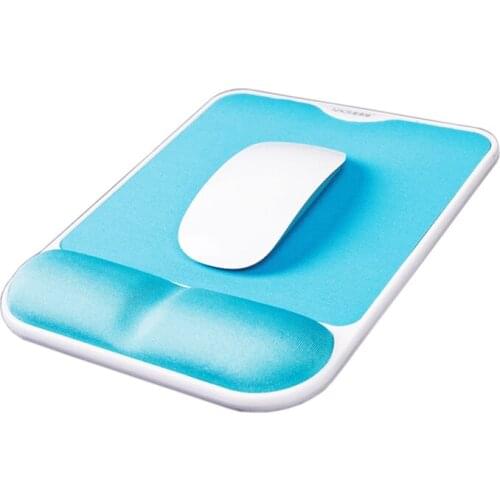 Soft Memory Sponge Mouse pad Ergonomic Mouse Pad Hard Panel Hand Wrist Support Healthy Gaming Mat for Game PC Computer Laptop