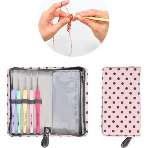 Tulip Sucre Shukuru bead crochet needle set TB13-S/TB13-0-TB13-8 1.75MM 1.5MM 1.25MM 1.0MM 0.9MM