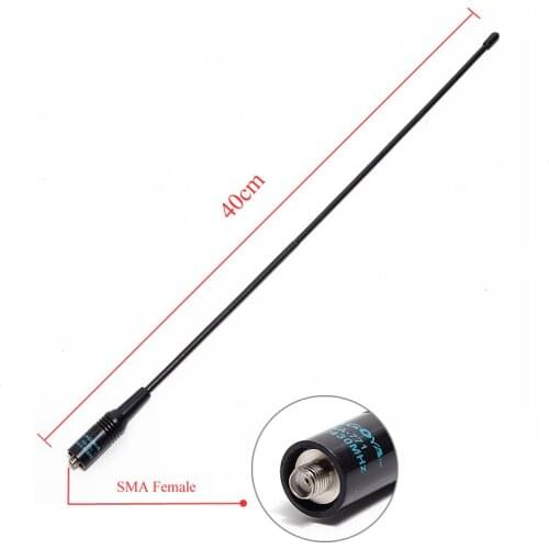 New Nagoya NA-771 SMA-Female 144/430MHz Dual Band VHF/UHF Antenna NA 771 For Baofeng TYT Wonxun Walkie Talkie Ham Two Way Radio
