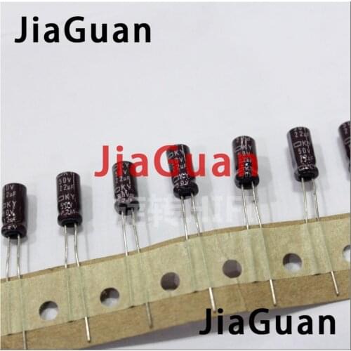 50pcs NEW CHEMI-CON NIPPON KY 50V22UF 5x11MM 22UF/50V electrolytic Capacitor 22UF 50V NCC ky 50V 22UF